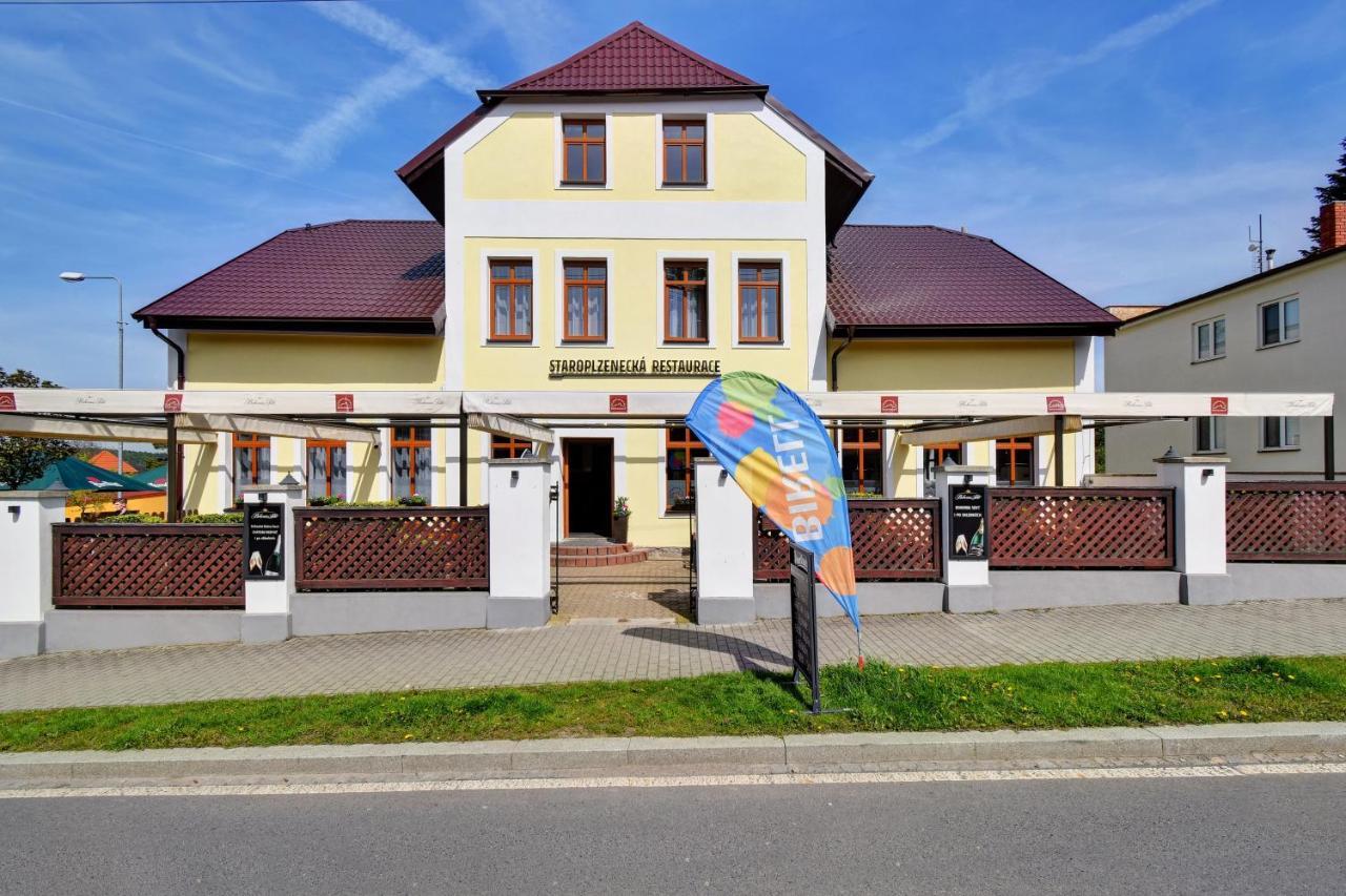 Penzion Pod Radyni Stary Plzenec Exteriör bild